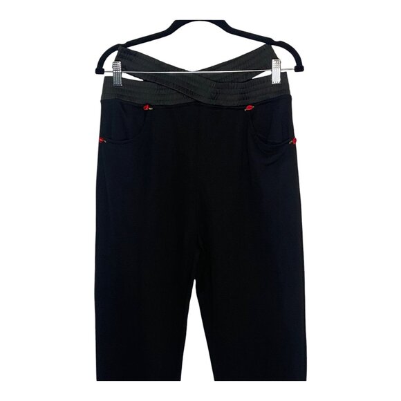 NWT For Love & Lemons Frankie Black Sweatpants-sz Small - Picture 11 of 11